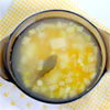 Суп с кабачком и пшеном