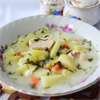 Сливочный суп с индюшкой